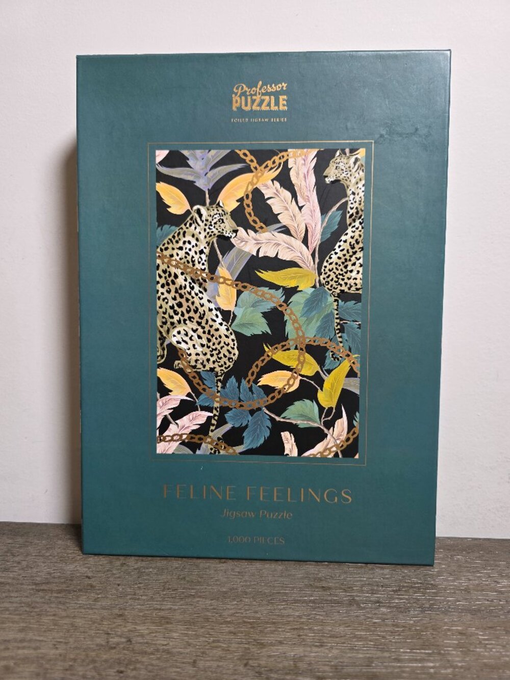 Feline Feelings - 1000 Piece Jigsaw Puzzle by Professor Puzzle Foiled Series